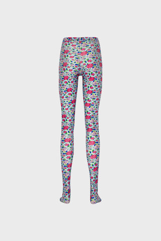 LEGGINGS IN PRINTED STRETCH JERSEY