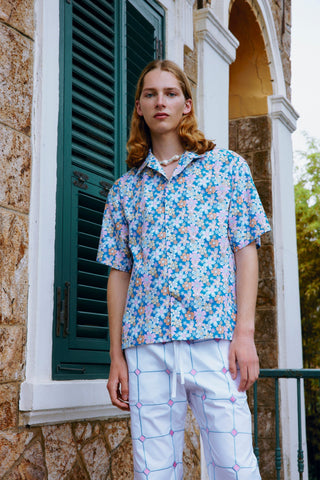 FLOWER PRINT CAMP-COLLAR SHIRT GENERATION78