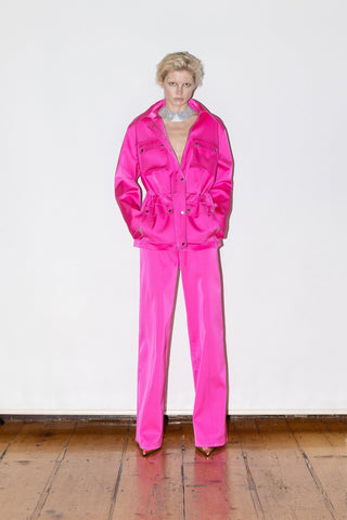 WORKWEAR JACKET IN SATIN