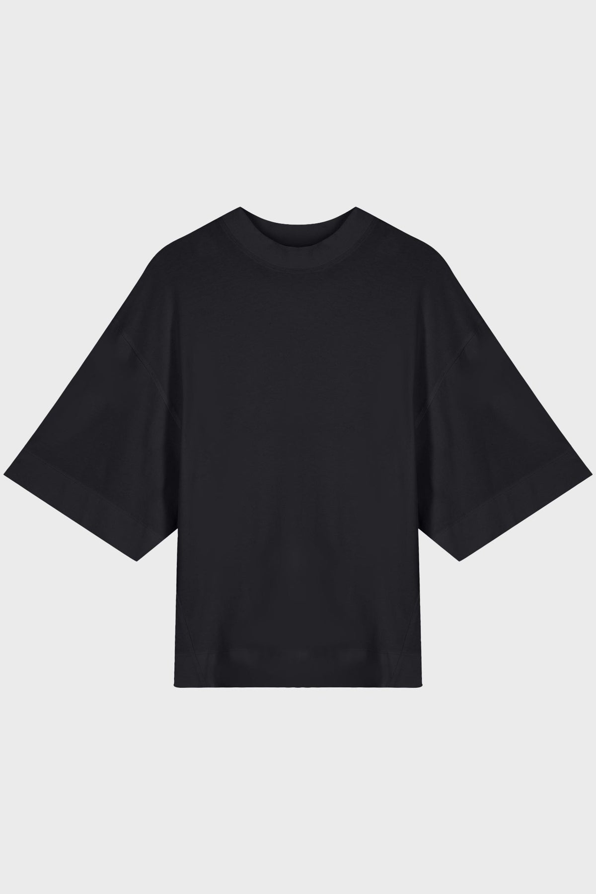 SCULPTED T-SHIRT IN COTTON-JERSEY