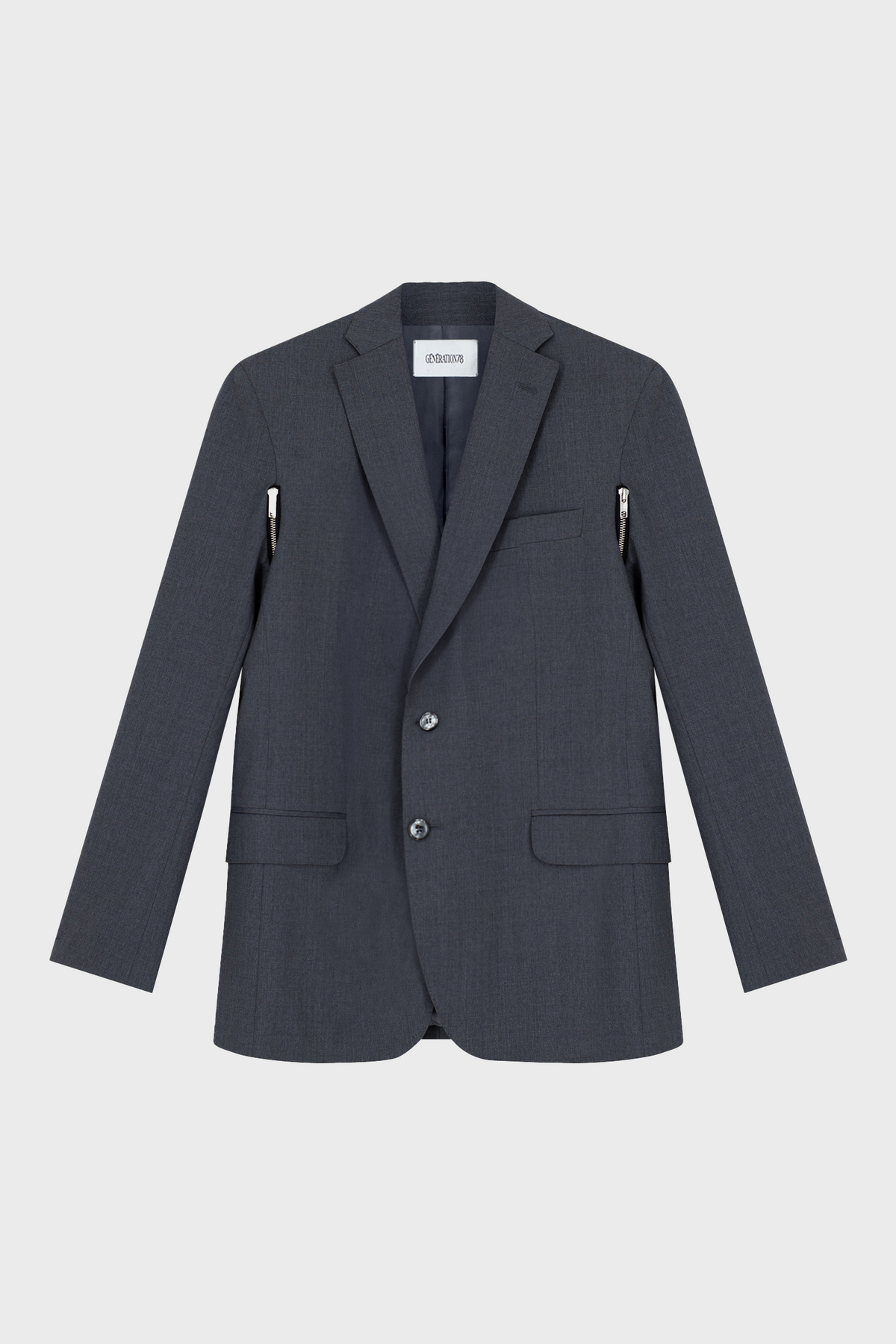 DOUBLE-ARMHOLE TAILORED JACKET IN WOOL