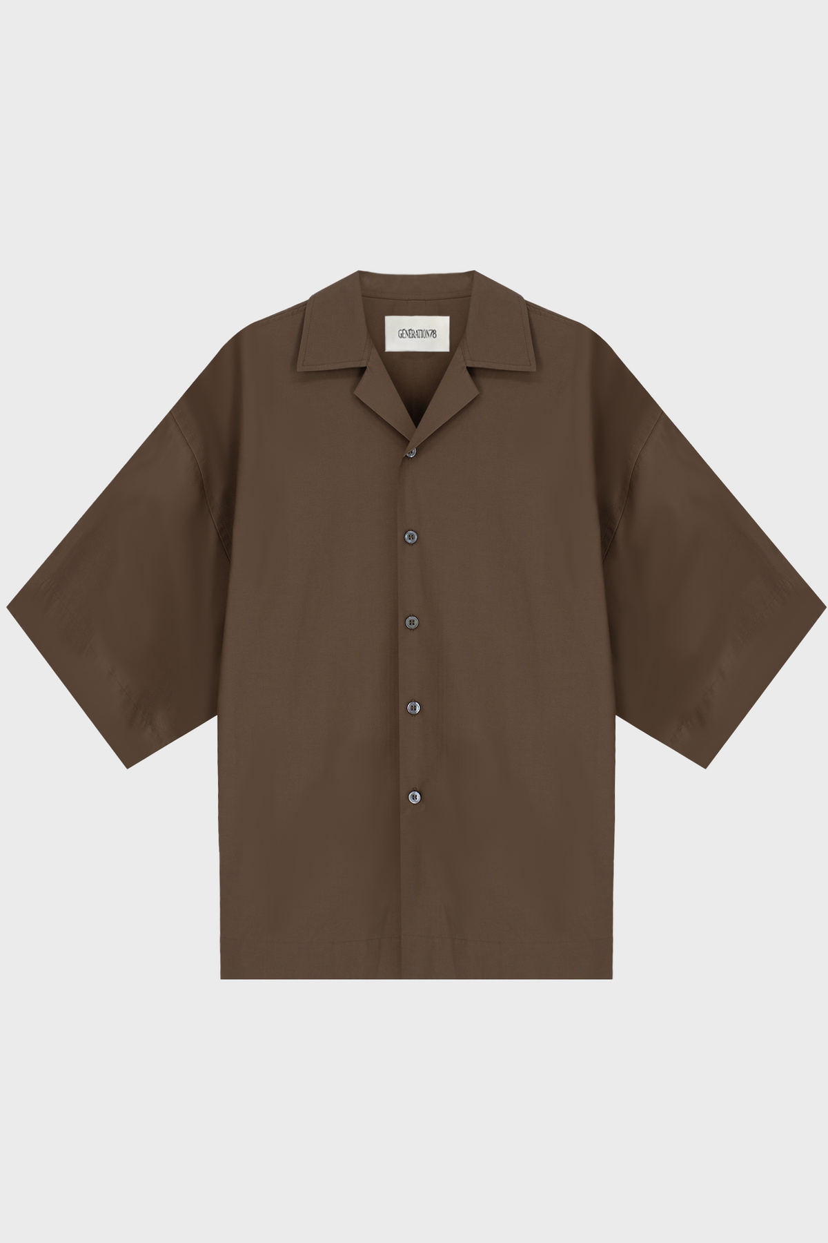 SCULPTED SHIRT IN TECHNICAL-COTTON