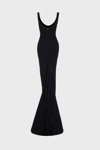 MAXI TANK DRESS IN VISCOSE-JERSEY