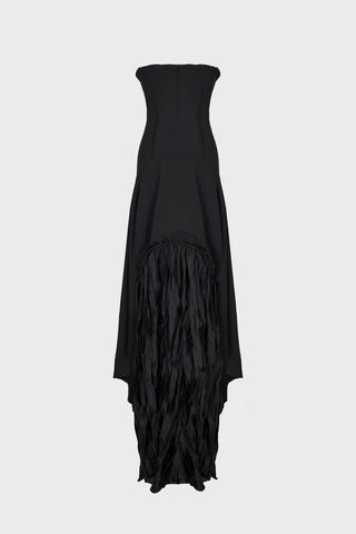 TAILORED MAXI DRESS IN WOOL