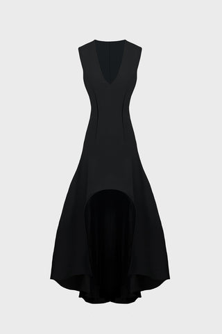 TAILORED MAXI DRESS IN WOOL