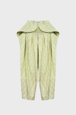TAILORED SCULPTED PANTS IN TECHNICAL-COTTON