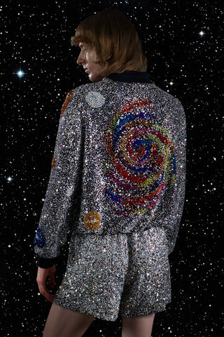 GALAXY EMBROIDERED COUTURE BOMBER GENERATION78