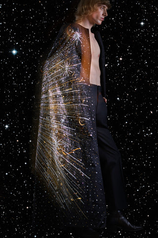 GALAXY EMBROIDERED COUTURE CAPE GENERATION78