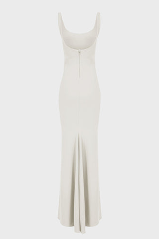 MAXI TANK DRESS IN CREPE-JERSEY