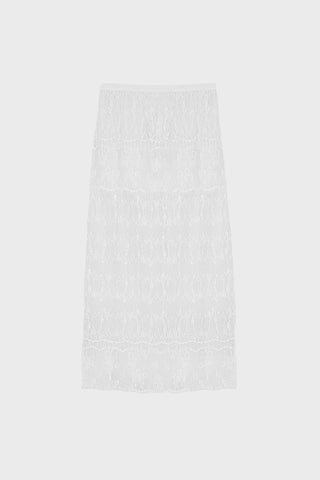TAILORED MIDI PENCIL SKIRT IN LACE