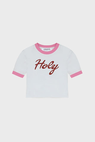 HOLY PRINT CROPPED T-SHIRT GENERATION78