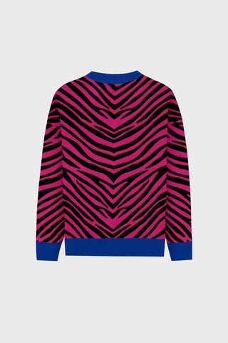 OVERSIZED CASHMERE-BLEND ZEBRA SWEATER GENERATION78