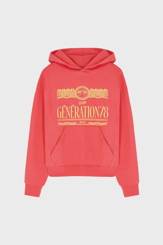 OVERSIZED HOODIE IN COTTON JERSEY GENERATION78