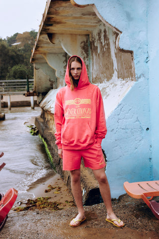 OVERSIZED HOODIE IN COTTON JERSEY GENERATION78