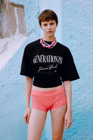 OVERSIZED T-SHIRT IN COTTON JERSEY GENERATION78