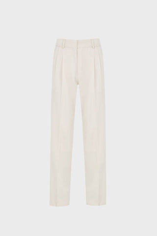 PLEATED TAILORED WOOL PANTS GENERATION78