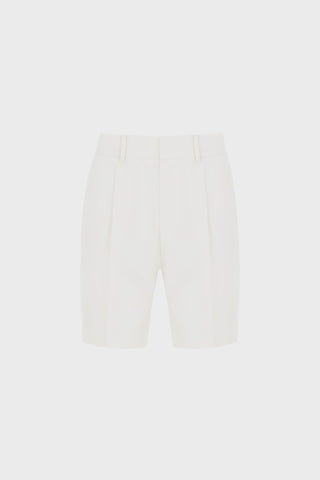 PLEATED TAILORED WOOL SHORTS GENERATION78