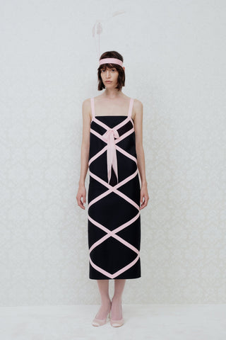 TAILORED MIDI DRESS MERINO-WOOL