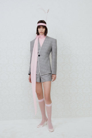 TAILORED MINI SHORTS IN MERINO-WOOL
