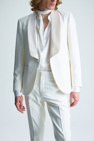 SINGLE-BREASTED TAILORED TUXEDO JACKET GENERATION78