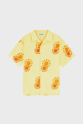 SUN EMBROIDERED CAMP-COLLAR SHIRT GENERATION78