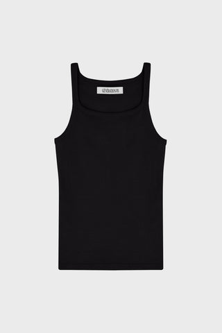 THIN-STRAP TANK TOP IN RIBBED JERSEY GENERATION78