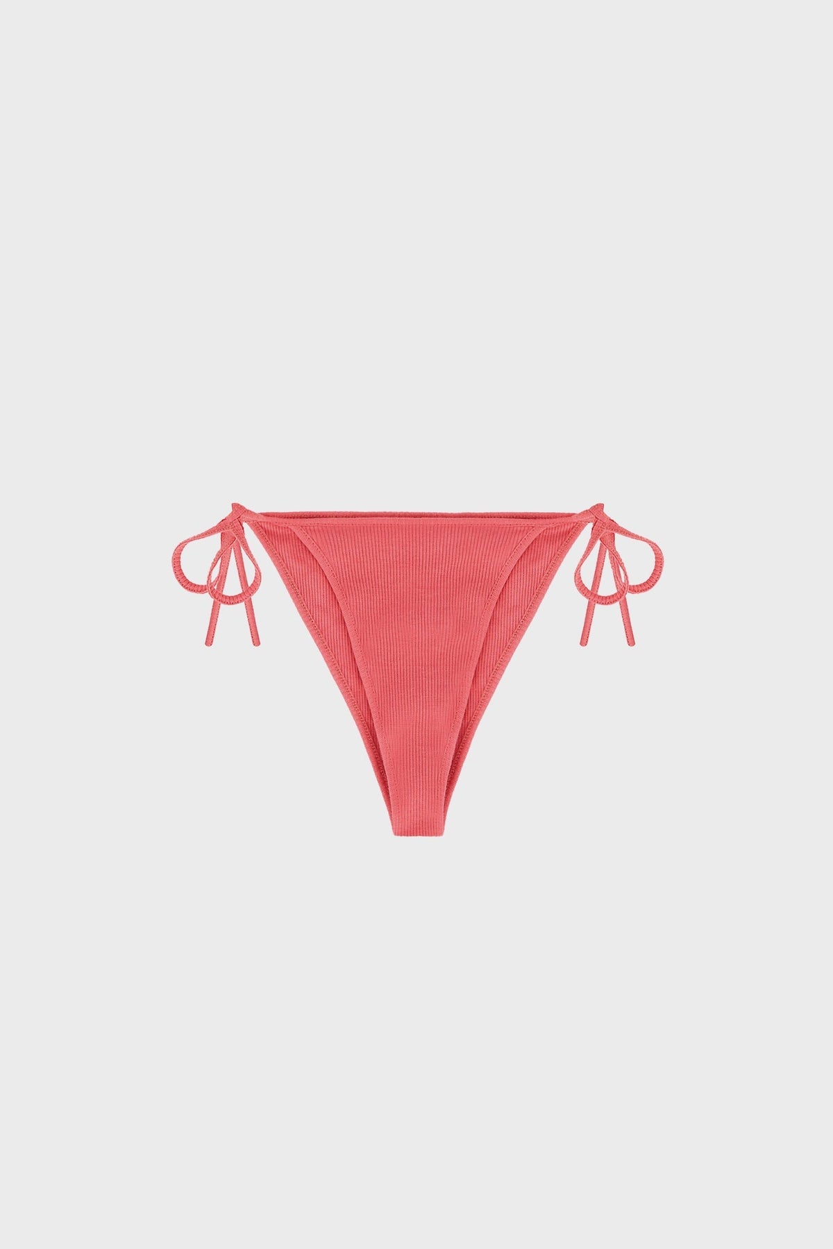 TRIANGLE BIKINI BOTTOM IN RIBBED JERSEY