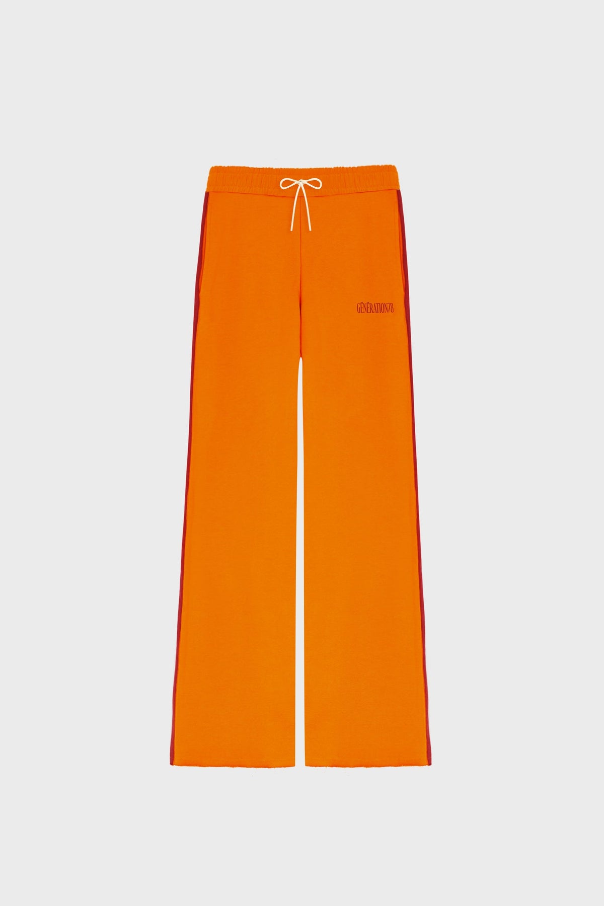 WIDE-LEG SWEATPANTS WITH GROSGRAIN BAND