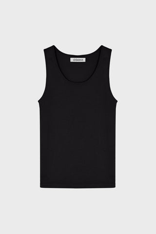 WIDE-STRAP TANK TOP IN RIBBED JERSEY GENERATION78