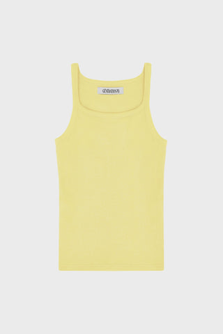 THIN-STRAP TANK TOP IN RIBBED JERSEY GENERATION78